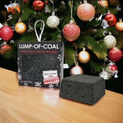 Lump of Coal Holiday Bath Bomb