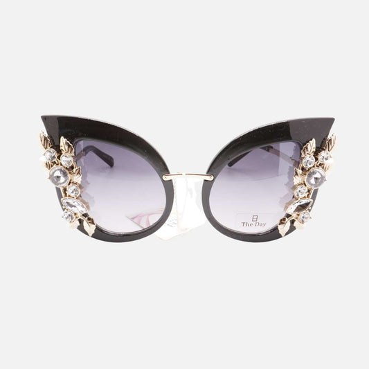 Butterfly Sunglases with Pearls