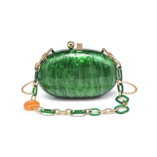 Tamberla Evening Bag: Emerald