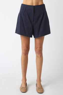 Mila High-Waist Tailored Shorts