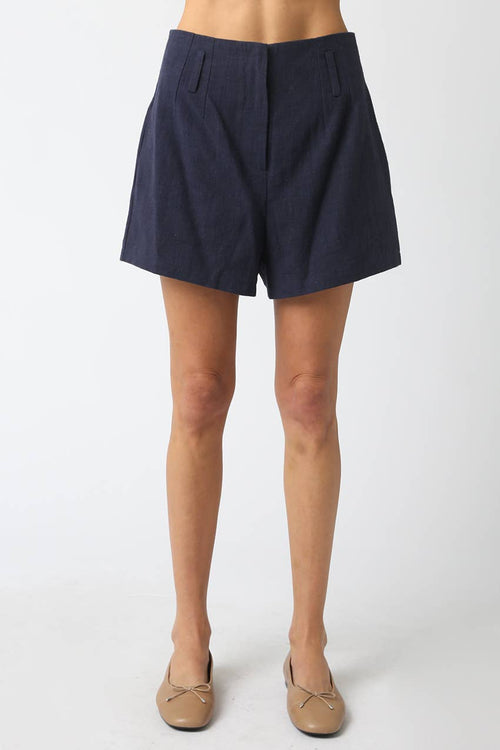 Mila High-Waist Tailored Shorts