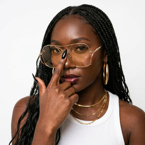 Audacious Oval Sunglasses