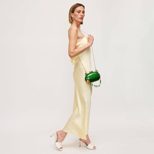 Tamberla Evening Bag: Emerald