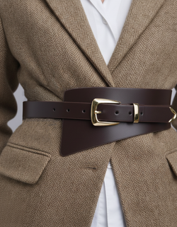 Waist Cinching Belt Black