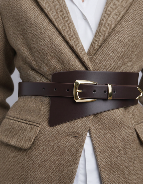Waist Cinching Belt Black