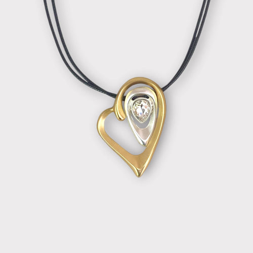 Teardrop Rhinestone Necklace