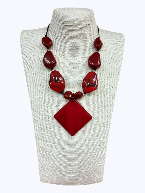 Acrylic Charm (Red)