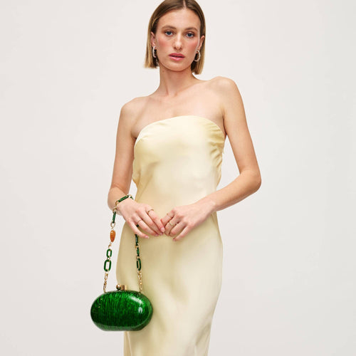 Tamberla Evening Bag: Emerald