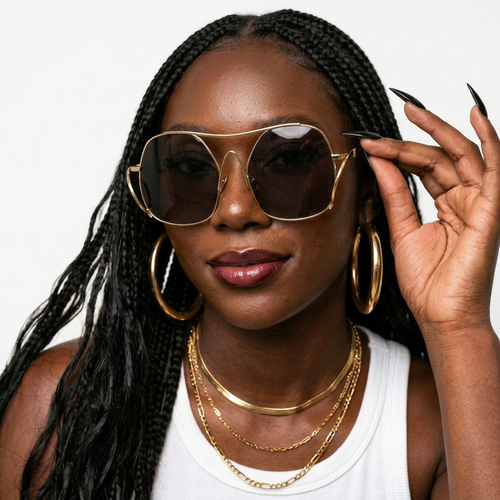 Audacious Oval Sunglasses